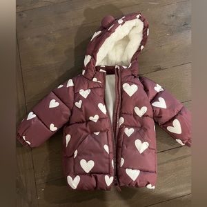 H&M baby girl winter jacket 9 no